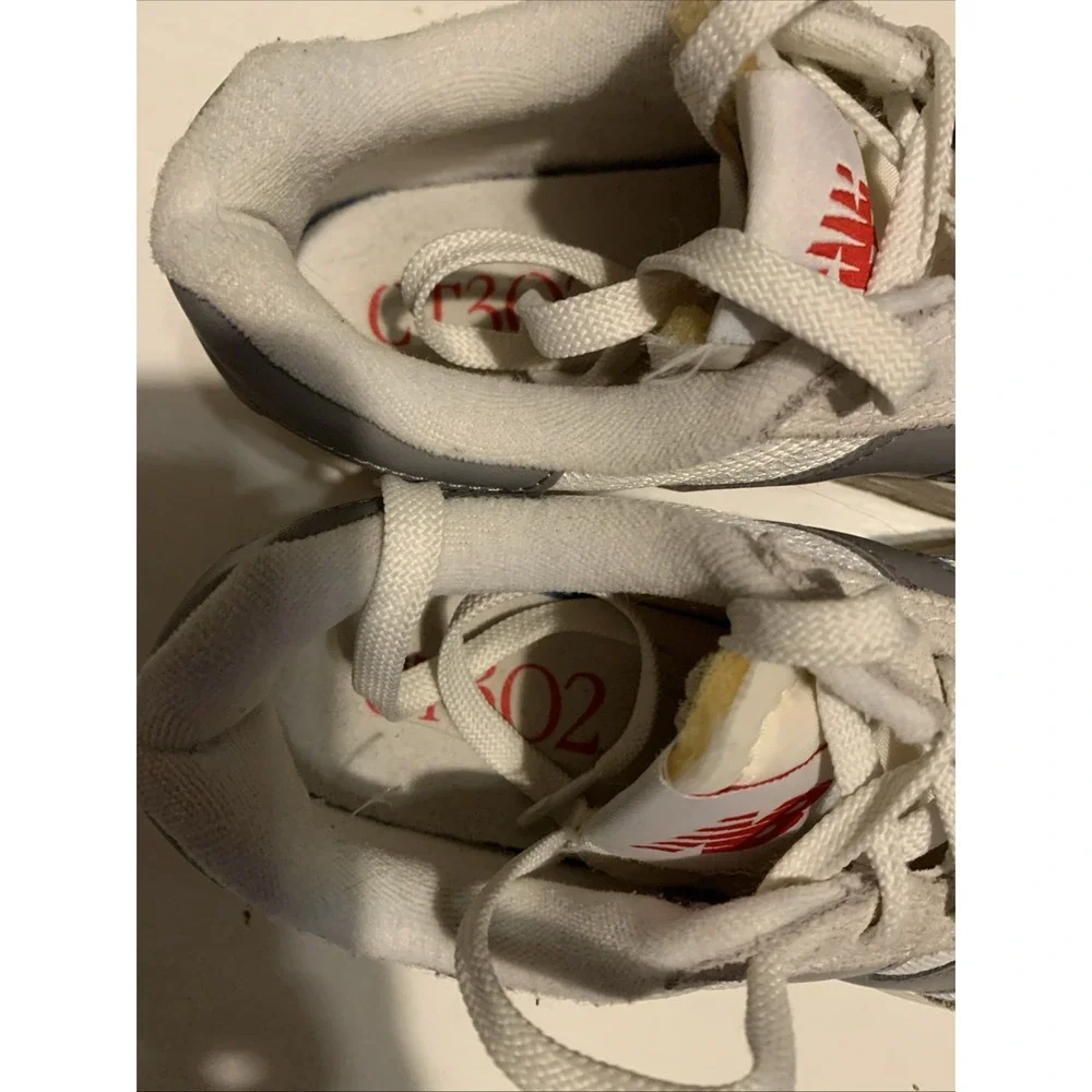 New Balance CT302 RS White Grey Suede Mesh Sneakers Shoes Men's 8 Women's 9.5